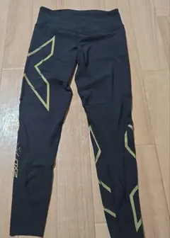 2XU コンプレッションタイツ メンズ XS ブラック グリーン - メルカリ