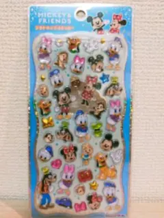 正規品　ミッキー&フレンズ　プチドロップステッカー