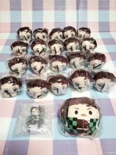 竈門炭治郎 鬼滅の刃 はぐキャラ ふわコロりん ぬいぐるみ