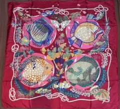 エルメス カレ90 Grands Fonds スカーフ