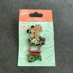 東京ディズニーシー　スプリングヴォヤッジ　ピンバッジ　ダッフィー　ミッキー
