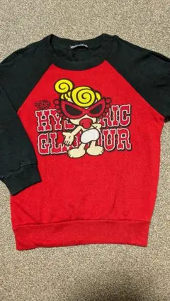 HYSTERICMINI　トレーナー　バッグロゴ　110cm　状態良好