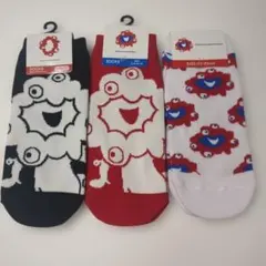 Expo 2025 ミャクミャク柄ソックス 3足セット