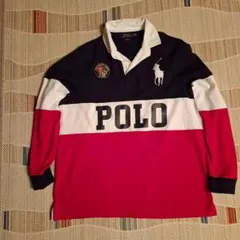 Polo Ralph Lauren ポロシャツ ネイビー/レッド