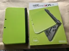 New Nintendo 3DS LL LIME×BLACK 本体