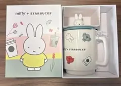 海外限定！miffy + STARBUCKS マグカップ フィギュア付き - メルカリ