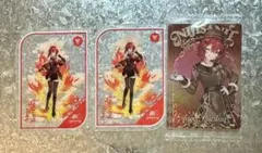 にじさんじ アンジュ 特典クリアカード ウエハース2 セット