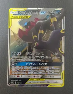 ポケモンカードゲーム　タッグチーム　ブラッキー＆ダークライGX