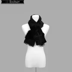 DimMoire 十字の誓いつぎはぎマフラー Black ディムモアール