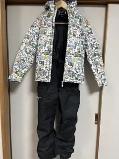 Mizuno 子ども用スキーウェア（多色プリント）