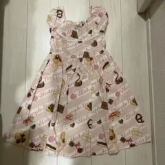 シャリーテンプルワンピースとバックセット