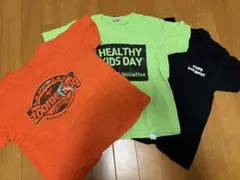 US直輸入！キッズTシャツ3枚セットXS 110 GILDAN等　アメリカ古着のサムネイル