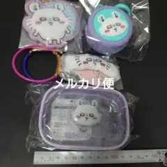 モモンガ クリアミニポーチ リストバンド 刺繍キーホルダー シリコンポーチ