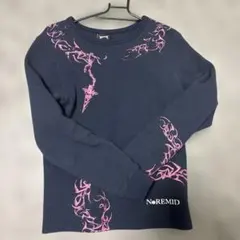 NoRemid ネイビー×ピンク サーマル