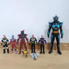 仮面ライダー フィギュア 6体セット