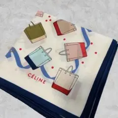 CÉLINE バッグデザイン ハンカチ