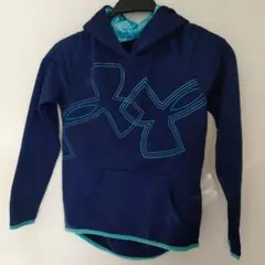 Under Armour ColdGear ネイビーパーカー YMD