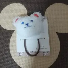 クマの顔ヘアゴム