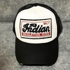 メッシュ キャップ ブラック アメカジ ダメージ 黒 ヴィンテージ 古着