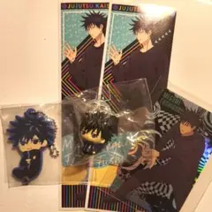 呪術廻戦 伏黒恵 めじるしアクセサリー ラバーマスコット トレカ