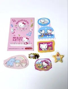 平成レトロ　サンリオキャラクターズ　シール　フレーク　ぷっくりシール　まとめ売り