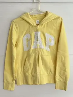 GAP KIDSジップアップパーカー イエロー 150cm
