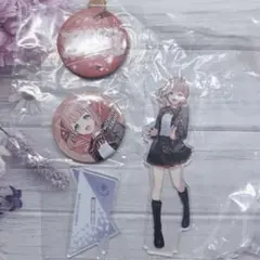 望月穂波 アクリルスタンド 缶バッジ 2点セット セガラッキーくじ プロセカ