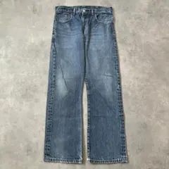 リーバイス517 Levis W31 フレアデニム 青 ボトム 古着 17023
