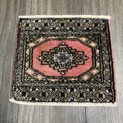 25x29cmミニラグトライバルラグ手織り絨毯ミニ絨毯アンテイーク絨毯デコラグ