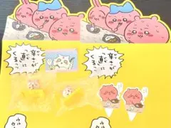 松屋 ちいかわ コラボ フィギュア 古本屋 カニちゃんランチョンマット セット