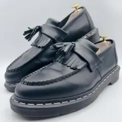 美品✨ドクターマーチン エイドリアン タッセルローファー ホワイトステッチ