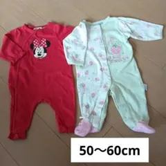 ベビー　ロンパース　50〜60cm 　2枚セット