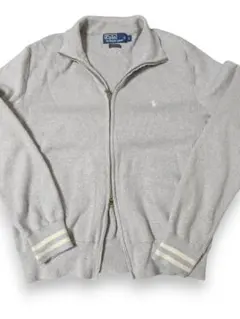 00s Polo by Ralph Lauren ダブルジップ トラックニット