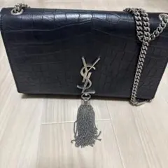 Saint Laurent YSL ベロア スタッズ ショルダーバッグ - メルカリ