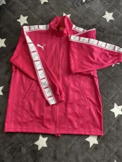 美品 PUMA プージャー 限定色 ジャージ セットアップ ピンクS〜М相当