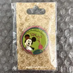 香港ディズニーランド　ミニーちゃん　ピンバッジ　ピンバッチ　花瓶と桜