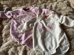 Barbieロンパース2色セット　双子　姉妹