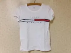 102974　トミーヒルフィガー　Tシャツ　白　サイズXS