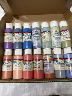 Delta Ceramcoat アクリル絵具10本 塗装用品セット - メルカリ