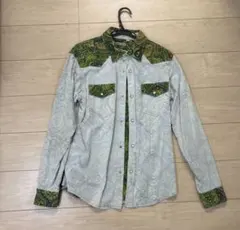 KENNINGTON ケニントン キルティングウエスタンシャツ 70's 白タグ