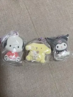 サンリオ ふわわフロッキーマスコット　ガチャ 3点セット