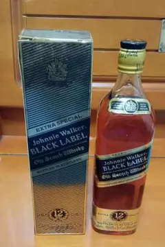 古酒 ジョニーウォーカーブラックラベル 年代物 - メルカリ