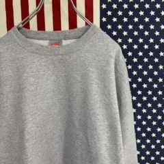 Hanes 無地 スウェット トレーナー 【M】