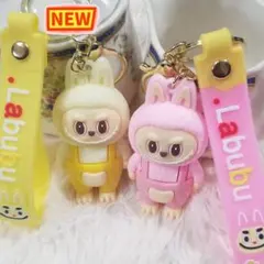 感謝祭 ラブブキーホルダー ペアセット☆ レア♥期間限定♥LABUBUバント付
