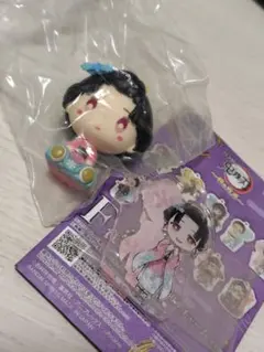 鬼滅の刃　一番くじ　恋雪　D賞ちょこのっこフィギュア　F賞アクリルチャーム