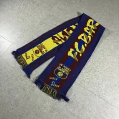 サッカーマフラー バルセロナ FC BARCELONAバルサチームマフラー