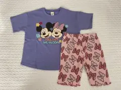 リトシー ディズニー ミッキー ミニー 120 Tシャツ ズボン セット 新品