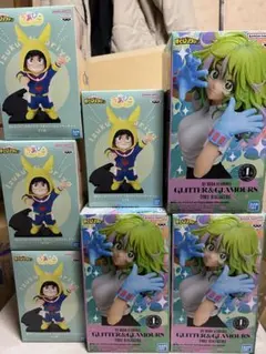 僕のヒーローアカデミア　グリグラ葉隠透3個　ちあぴこ 緑谷出久4個　まとめ売り