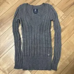 AMERICAN EAGLE Vネックセーター　XS