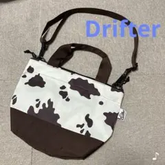 美品　Drifter ドリフター　牛柄2WAYナイロンショルダーバッグ　トートのサムネイル